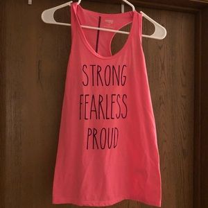 Pink Workout Tank